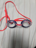 英发（YINGFA）儿童泳镜 高清防雾防水青少年专业护眼竞速小框游泳眼镜 藏蓝\红 实拍图