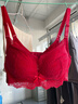 都市丽人本命年内衣女新年红色文胸专利聚拢无钢圈蕾丝胸罩2B0514 实拍图