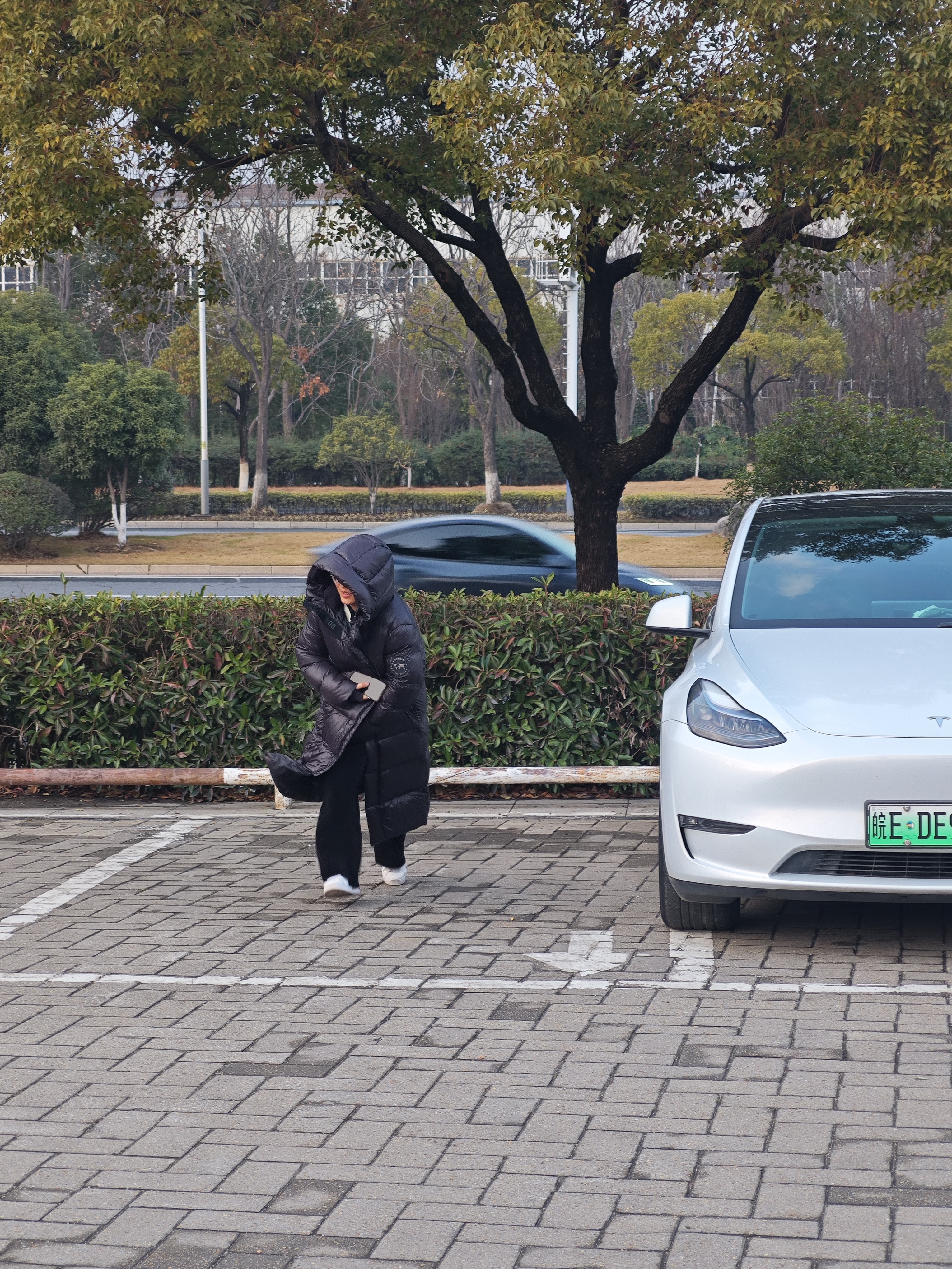 京东京造黑金鹅绒服羽绒服男女同款长款冬季情侣加厚外套男装衣服黑S 实拍图