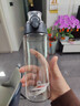 京东京造 运动水杯Tritan大容量运动水壶夏季学生塑料杯【防漏水】黑600ml 实拍图