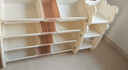 幼贝臣儿童玩具收纳架多层家用宝宝置物架玩具箱储物架组合分类整理神器 【大号至尊版】-小熊收纳架-白色 实拍图