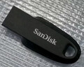 闪迪（SanDisk）128GB USB3.2 U盘 CZ550黑色 读速100MB/s 安全加密 数据恢复 学习办公电脑车载 高速大容量优盘 实拍图