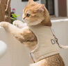 欢宠网猫咪牵引绳猫绳宠物防挣脱可调松紧背心式专用溜遛猫绳子外出用品 实拍图