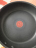 特福（Tefal）平底锅家用牛排不粘煎锅少油烟有钛煎饼锅电磁炉燃气灶通用26cm 实拍图