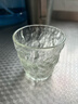 简约ins风玻璃杯家用果汁杯办公室咖啡杯磨砂啤酒杯树纹冰川杯 矮款 1只装220ml 实拍图