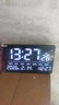 涤谦WiFi联网自动对时桌面时钟摆台式客厅电视柜电子数字显示闹钟摆件 DQ3218白光GPS版（自动对时） 实拍图
