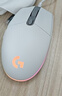 罗技（G）G102 有线游戏鼠标 白色 RGB灯效 吃鸡鼠标 绝地求生 轻量化设计 G102第二代 实拍图