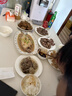 京东京造 碗盘餐具整套 乔迁之喜瓷器碟套装家用 纯白骨瓷 16头 实拍图