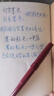 百乐（PILOT）纤扬长笔杆钢笔 男女手绘速写练字学生成人钢笔DPP-70-R-F F尖红色 实拍图