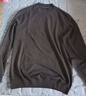 布先生佟大为明星同款春秋可机洗毛T羊毛衫男士毛衣纯色针织打底衫 【小高领】矿石灰 XL /180 实拍图