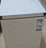 海尔（Haier）100L单温冰柜小型家用小冰柜减霜一级能效冷藏冷冻转换深冷冷柜小冰箱BC/BD-100GHW9D国家补贴 实拍图
