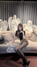 曼烟情趣内衣用品性感开阴裆丝袜夫妻刺激黑丝战袍连裤袜美腿袜黑7001 实拍图