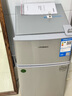 华宝小冰箱小型家用出租房用冷藏冷冻两用一级能效节能省电迷你宿舍寝室办公室二门电冰箱 【一级能效】58L银色【三天不到一度电】 实拍图