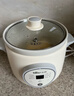 小熊（Bear）电炖锅 电炖盅 煲汤锅 炖汤锅 白瓷炖锅3-4个人用陶瓷全自动煮粥锅 直炖电炖锅 DDG-D30H5 3L 实拍图