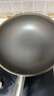 康巴赫纯钛炒锅无涂层不粘锅抗菌炒菜锅电磁炉燃气通用32cm 实拍图