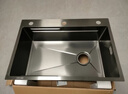 奈田（NTNO）厨房水槽洗菜盆一体盆大单槽纳米304不锈钢阶梯洗碗槽手工洗菜池 68*46-抽拉龙头+洗杯器+净水 实拍图