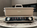 美的（Midea）电火锅鸳鸯锅火锅专用锅多功能锅料理烤肉锅分体式多功能一体电锅0氟钛陶电煮锅HGS352866S 实拍图