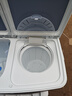 小天鹅（LittleSwan）双桶双缸洗衣机半自动 12公斤大容量 强力去污洗大件 节能 TP12S156 以旧换新 国家补贴 一级能效 实拍图