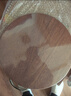 双枪黑金檀木整木切菜板加厚加大圆形砧板实木家用案板面板菜墩33*2.5 实拍图