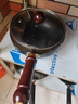 京严正宗章丘大肚铁锅家用炒菜锅无涂层不粘锅电磁炉燃气灶专用已开锅 【三次开锅发货】适用1-2人 22cm 【山东老字号铁锅技术｜百年传承】 实拍图