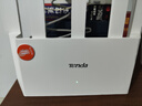 Tenda腾达路由器【千兆WiFi6+穿墙王】无线AX3000信号增强家用放大器Mesh限时补贴金榜一名云霄白立式 实拍图