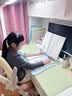 舒星坐姿矫正器小学生可托下巴写字姿势儿童正姿纠正防低头视力保护器写作业书写矫正弯腰驼背 护瞳蓝 实拍图