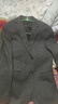 SHANSHAN杉杉西服男秋冬季厚款含羊毛商务休闲中青年男士西装外套职业正装 SSI233382729灰色 46 /170【建议110斤以下】 实拍图