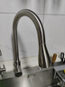 京东京造 厨房水龙头 抽拉式洗菜盆龙头 304不锈钢360°旋转冷热水3功能 实拍图