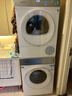 西门子（SIEMENS）小幸熨尊享10+10KG大容量洗烘套装全自动滚筒洗衣机变频烘干机 蒸汽除皱 冲锋衣洗 WG52J7Y00W+U00 实拍图