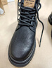 公牛世家【张若昀同款】马丁靴男秋冬季新款增高登山鞋子休闲高帮工装靴子 实拍图