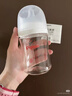 贝亲（Pigeon）新生儿 防胀气宽口径玻璃奶瓶160ml SS号奶嘴 0个月+ AA260 实拍图