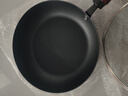 阎铁匠章丘平底锅煎锅无涂层家用铁锅烤肉煎锅牛排锅煎蛋锅老式熟铁24cm 实拍图