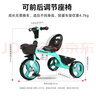 飞鸽（FG FLYING PIGEON）儿童三轮车婴幼儿脚踏车1-3岁手推车宝宝单车小孩车童车堤芙尼蓝 实拍图