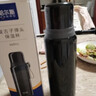哈尔斯保温杯316L不锈钢大容量外出便携式男女士茶水分离泡茶杯黑660ml 实拍图