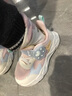 361°儿童宝宝鞋25春秋女童婴幼童轻盈软弹休闲鞋二段学步鞋 粉27 实拍图