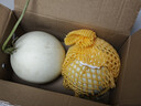 京鲜生 玉菇甜瓜 2粒装 单果重2-2.8斤净重4-5.5斤 生鲜水果礼盒 实拍图