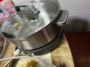 美的（Midea）0涂层电火锅不锈钢火锅专用锅分体可拆全钢速沸电火锅电热锅多功能锅6.5L电煮锅多用途锅HGS30G1 实拍图
