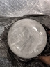 晶蕊世家天然白色水晶球摆件方解石球摆件原石打磨居家玄关办公开业送礼品 精选直径10厘米（送底座） 实拍图
