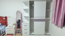 白浅【免费安装】衣柜卧室储物柜子移门衣橱简易推拉门大衣柜 【两门】1.2米主柜+边柜 实拍图