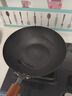 炊大皇铁锅家用无涂层不锈炒锅燃气灶专用炒锅炒菜锅平底锅极铁锅28cm 实拍图