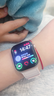 Apple/苹果 【情人节】Watch S11 智能手表GPS款42毫米玫瑰金色铝金属表壳淡桃粉色运动型表带S/M 实拍图