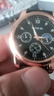 【网红爆款】商务腕表石英运动表休闲皮带男女手表 黑色 实拍图