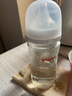 贝亲（Pigeon）玻璃奶瓶宽口径防胀气240ml M号奶嘴 3月+ AA187  实拍图