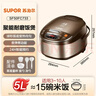 苏泊尔（SUPOR）电饭煲4-5人大容量5升球釜内胆电饭锅家用煲汤煮粥锅多功能智能预约微压电饭锅SF50FC733 实拍图