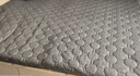 海澜之家（HLA）A类乳胶床垫床褥子可折叠宿舍家用加厚铺底垫被灰色 180*200cm 实拍图