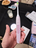 飞利浦（PHILIPS）【邱鼎杰推荐】Sonicare电动牙刷钻石3系 6730升级官方旗舰店送父母男生女生成人情侣套装生日礼物 HX5171/04 水晶粉 实拍图
