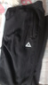 匹克针织运动裤男冬季跑步加绒梭织长裤休闲裤运动服男直筒裤束脚裤子 【秋冬加绒直筒裤4011】黑色 3XL (190) 实拍图