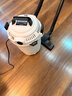 亿力吸尘器家用手持轻量超强大吸力 桌面床上地毯沙发干湿两用吹吸一体 小型除尘吸猫毛神器小白桶12L  实拍图