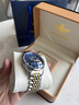 劳力士2026新款瑞士原装手表男士全自动机械表防水夜光高档男表 R3207间金蓝盘+进口机芯 实拍图