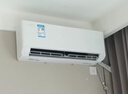美的空调【一价全包】大1.5匹 酷省电新一级能效 卧室变频冷暖 壁挂式卧室挂机 KFR-35GW/N8KS1-1 实拍图